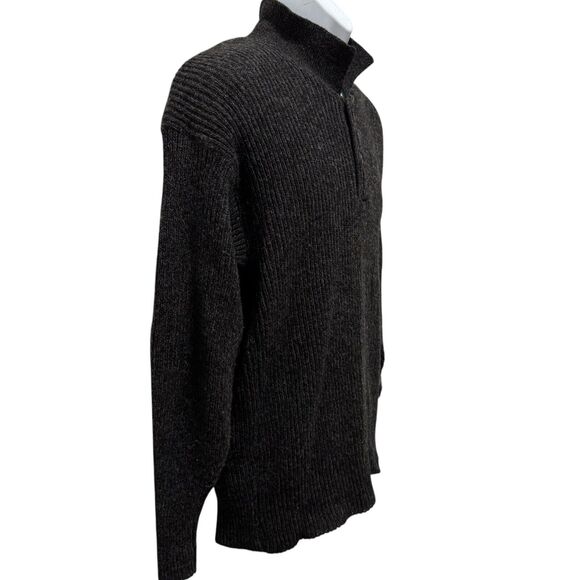 Vintage Robert Bruce Wool Sweater‎ Black Men’s Size Medium - Picture 3 of 5